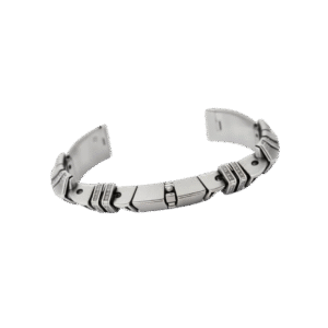 Silver & Black Wire with Bracelets - Image 1