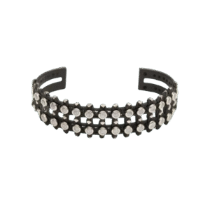 Vintage Black Plastic Bangle - Image 1