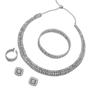 Necklace Bracelet and Earring Set - Image 1