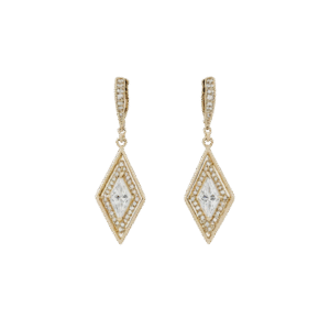 Yellow Gold Earrings - Image 1